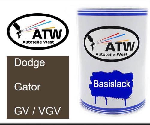 Dodge, Gator, GV / VGV: 500ml Lackdose, von ATW Autoteile West.